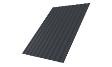 Профнастил С8A v01 0,45 Drap ST lite RAL 7024 мокрый асфальт